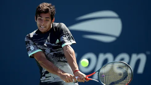Cristian Garin superó con sufrimiento la primera ronda del US Open.