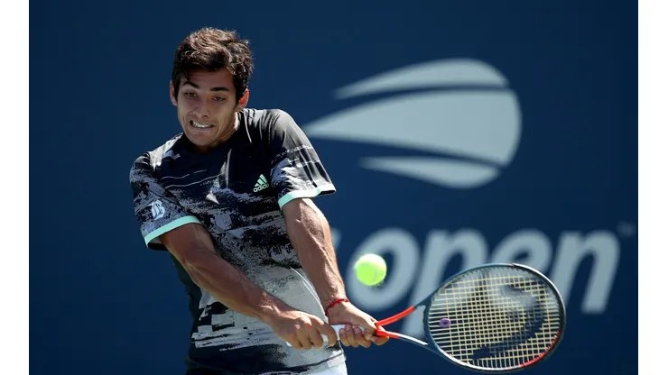 Cristian Garin superó con sufrimiento la primera ronda del US Open.