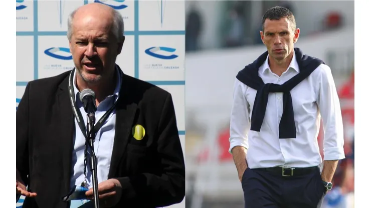 El mandamás de Cruzados comentó la salida del técnico este lunes