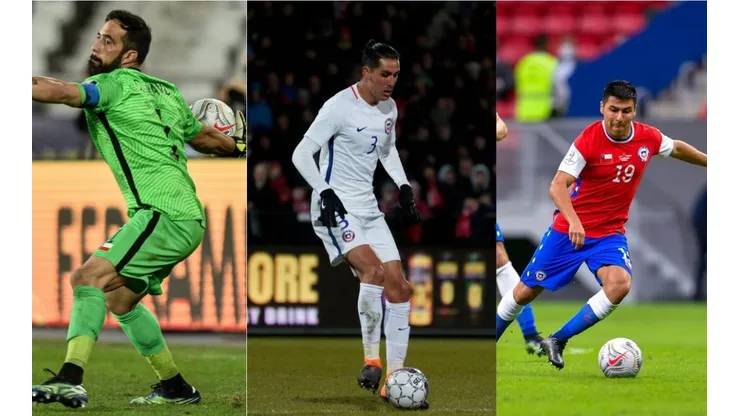 Claudio Bravo, Tomás Alarcón y Enzo Roco sí podrán sumarse a La Roja.
