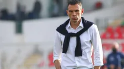 El charrúa se notó cauto durante la conferencia de prensa donde se pregunto sobre su continuidad