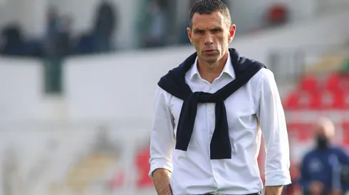 El charrúa se notó cauto durante la conferencia de prensa donde se pregunto sobre su continuidad