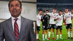 Jaime Pizarro feliz con la patrulla juvenil alba