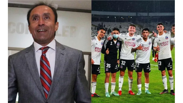 Jaime Pizarro feliz con la patrulla juvenil alba