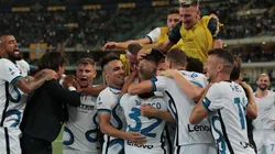 Arturo Vidal inicia la jugada del gol de la remontada del Inter