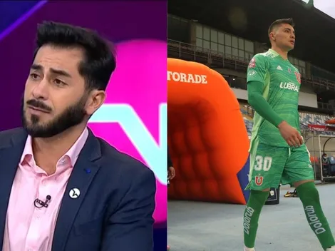 Herrera se cuadra con Campos en la U: "Es el portero con más proyección de la década"