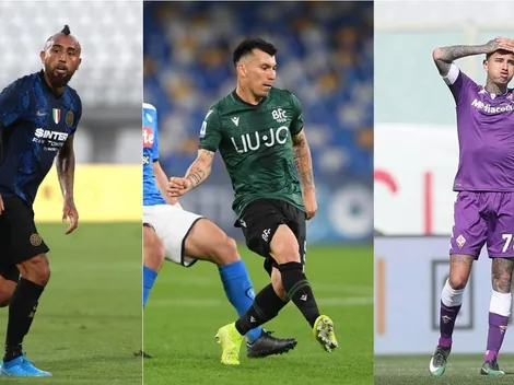 Serie A también impide que Vidal, Medel y Pulgar estén con la Roja