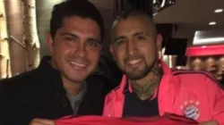 Arturo Vidal nombra a Miguel Riffo como gran referente