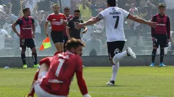 A sus 41 años, Paredes sigue anotando goles en Coquimbo Unido.