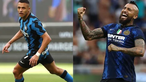 Alexis Sánchez no estuvo en el debut del Inter en la Serie A 2021/2022 y Arturo Vidal hizo un gol