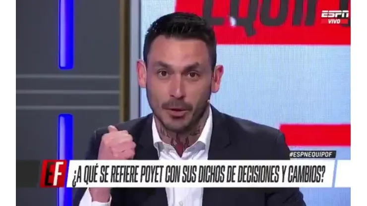 Pinilla no se guardó nada y dijo que la dirigencia de la UC debe sacar a Poyet.