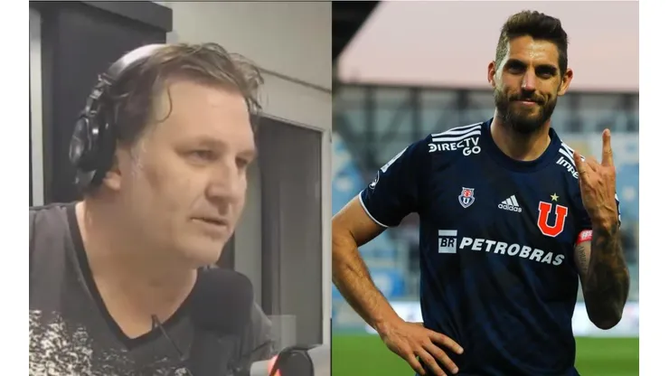 El ex jugador fue drástico con el tema de la continuidad del delantero en la U