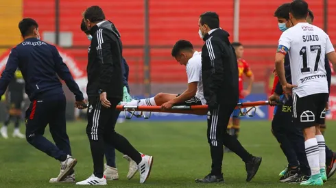 Joan Cruz salió con molestias físicas en el triunfo de Colo Colo sobre la Unión Española