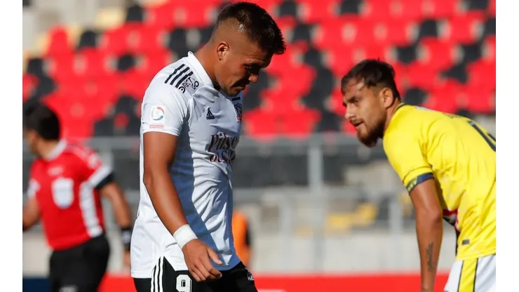 Javier Parraguez y el mal momento que vive en Colo Colo