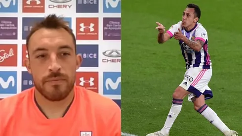 El portero habló sobre el posible arribo del delantero a la precordillera