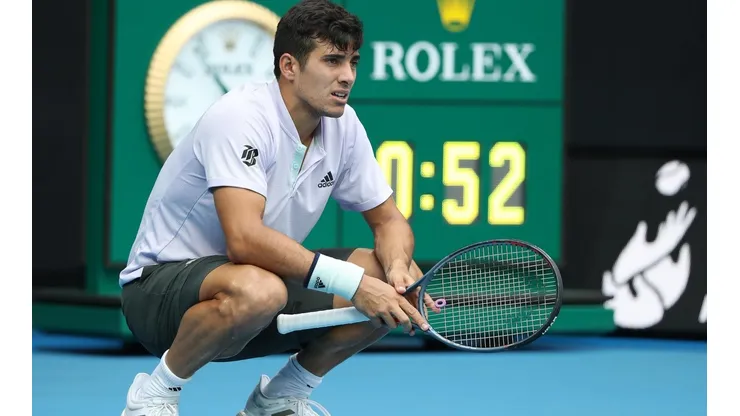 Cristian Garin no pudo y cayó ante John Isner en Toronto.
