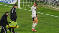 Matías Zaldivia sufre desgarro y será baja en Colo Colo por tres semanas.