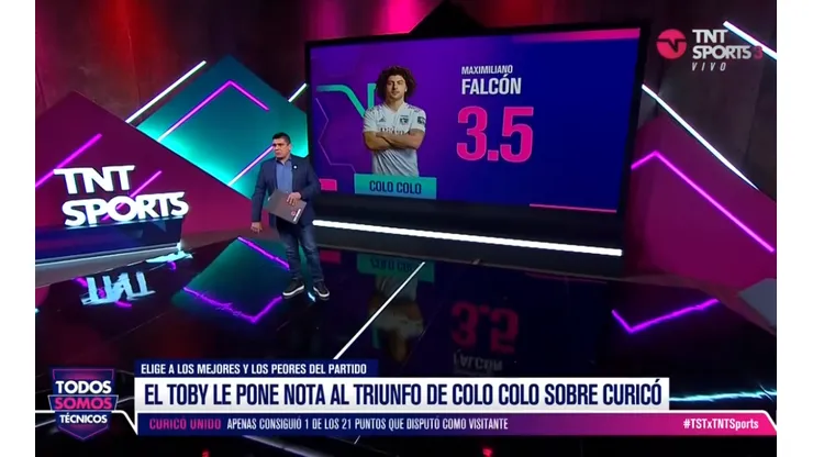 El panelista no tuvo piedad con el defensor albo