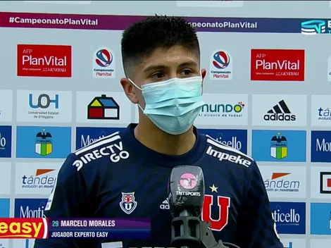 Morales muestra su felicidad con el liderato de la U