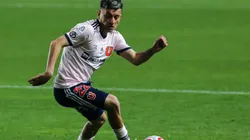 Aránguiz sufrió una lesión en su tobillo que lo dejó alejado de las canchas