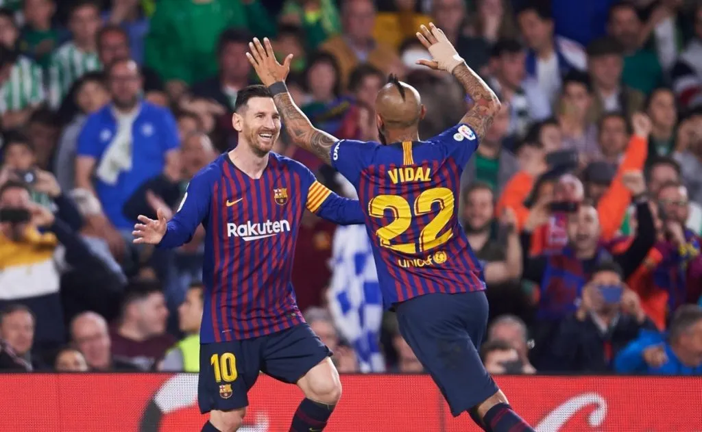 Arturo Vidal compartió camarín con Lionel Messi, para él y muchos más, el mejor de la historia