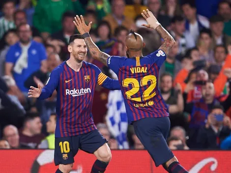 Vidal: "Le voy a hablar a Leo para ver si se quiere venir a Rodelindo"