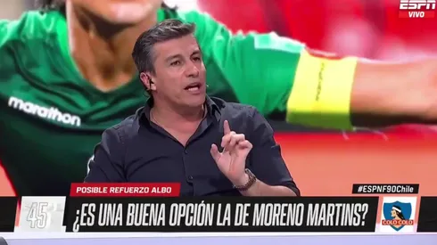 Solabarrieta cree no es necesaria la llegada de Moreno Martins a Colo Colo.