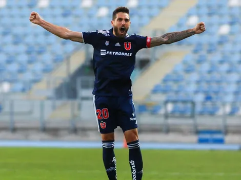 Larrivey espera renovar con la U pese a tener opciones de ir a Brasil