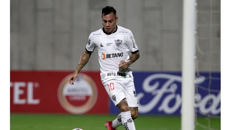 Eduardo Vargas marcó y salvó al Mineiro de la eliminación en la Copa de Brasil.