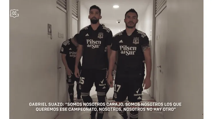 Gabriel Suazo arengó a sus compañeros en la previa al duelo con Deportes Melipilla