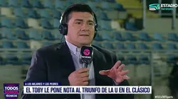 Toby Vega no perdonó a Cañete y alabó a Larrivey.