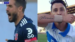 Larrivey adelanta a la U, pero Zampedri devuelve a la UC al partido