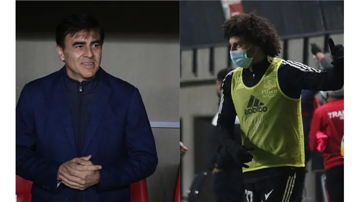 Gustavo Quinteros está muy contento con Maximiliano Falcón, pero no le gustó lo que sucedió en la semana