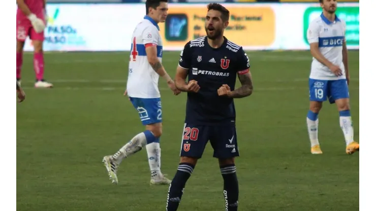 A 11 goles llegó el delantero argentino en el Campeonato Nacional.