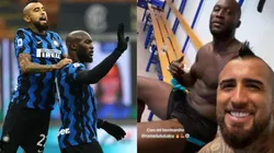 Arturo Vidal comparte foto junto a su amigo, Romelu Lukaku