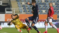 Universidad de Chile iguala con Ñublense en Rancagua.