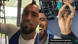 Vidal comparte los pasos prohibidos de Alexis en el Inter de Milán.