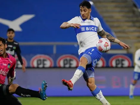 La furia de Fernando Zampedri al finalizar el UC vs. O'Higgins