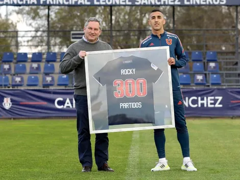 Rocky González logra un registro de 300 partidos en la U