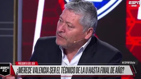 Patricio Yáñez cree que Valencia no debe seguir en la U.