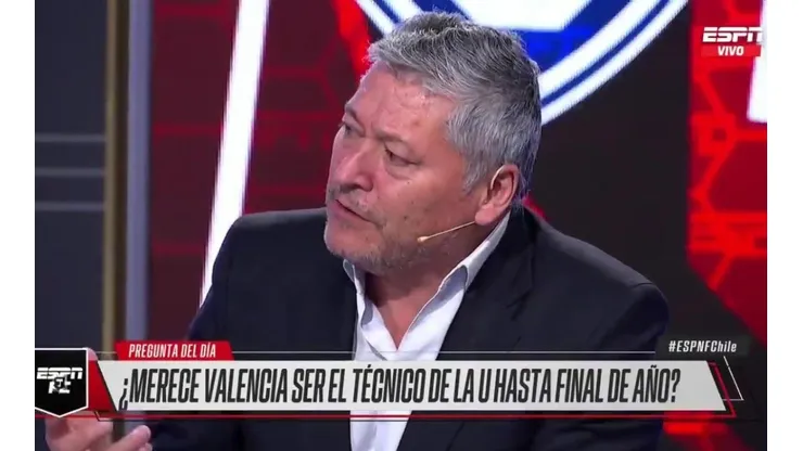 Patricio Yáñez cree que Valencia no debe seguir en la U.