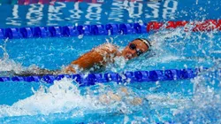 Kobrich tuvo una gran participación en la prueba de los 1.500 metros estilo libre.