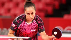 Paulina Vega se despidió del tenis de mesa en los JJOO de Tokio 2020.