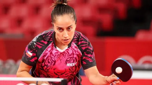 Paulina Vega se despidió del tenis de mesa en los JJOO de Tokio 2020.