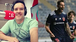 Caamaño: “La U debe rezar para que Larrivey no se lesione”.