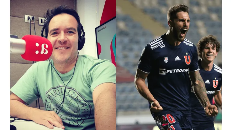 Caamaño: “La U debe rezar para que Larrivey no se lesione”.