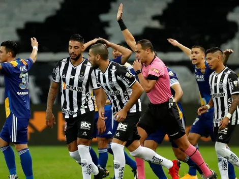 Mineiro sin Vargas vence en penales a Boca y está en cuartos de Libertadores