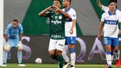 Sebastián Pérez estaba siendo la figura del partido, pero no pudo hacer nada ante el remate de Rocha