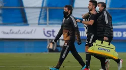 Matías Zaldivia explicó la lesión que lo obligó a salir en Colo Colo.