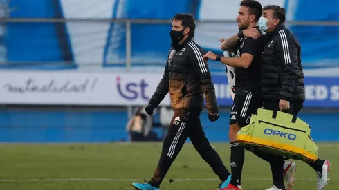 Matías Zaldivia explicó la lesión que lo obligó a salir en Colo Colo.